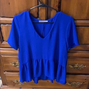 Beautiful blue blouse!